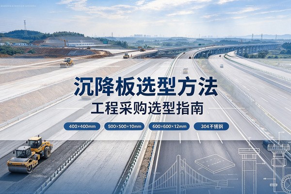 云浮沉降板选择方法