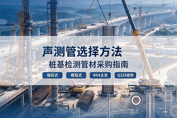 云浮声测管选型标准