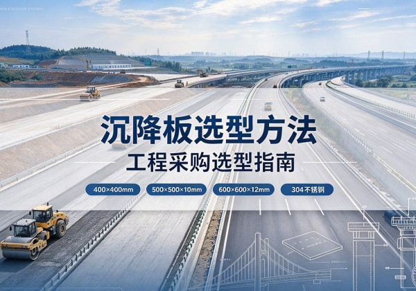 云浮沉降板选择方法