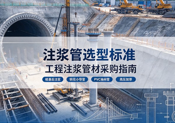 云浮注浆管选型标准